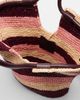 Zimmermann Zimmermann Goldentime Small raffia top-handle bag - 3
