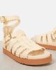 Zimmermann Zimmermann Goldie raffia gladiator sandals - 5