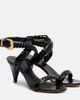 Zimmermann Zimmermann Helix 75  braided leather sandals - 1