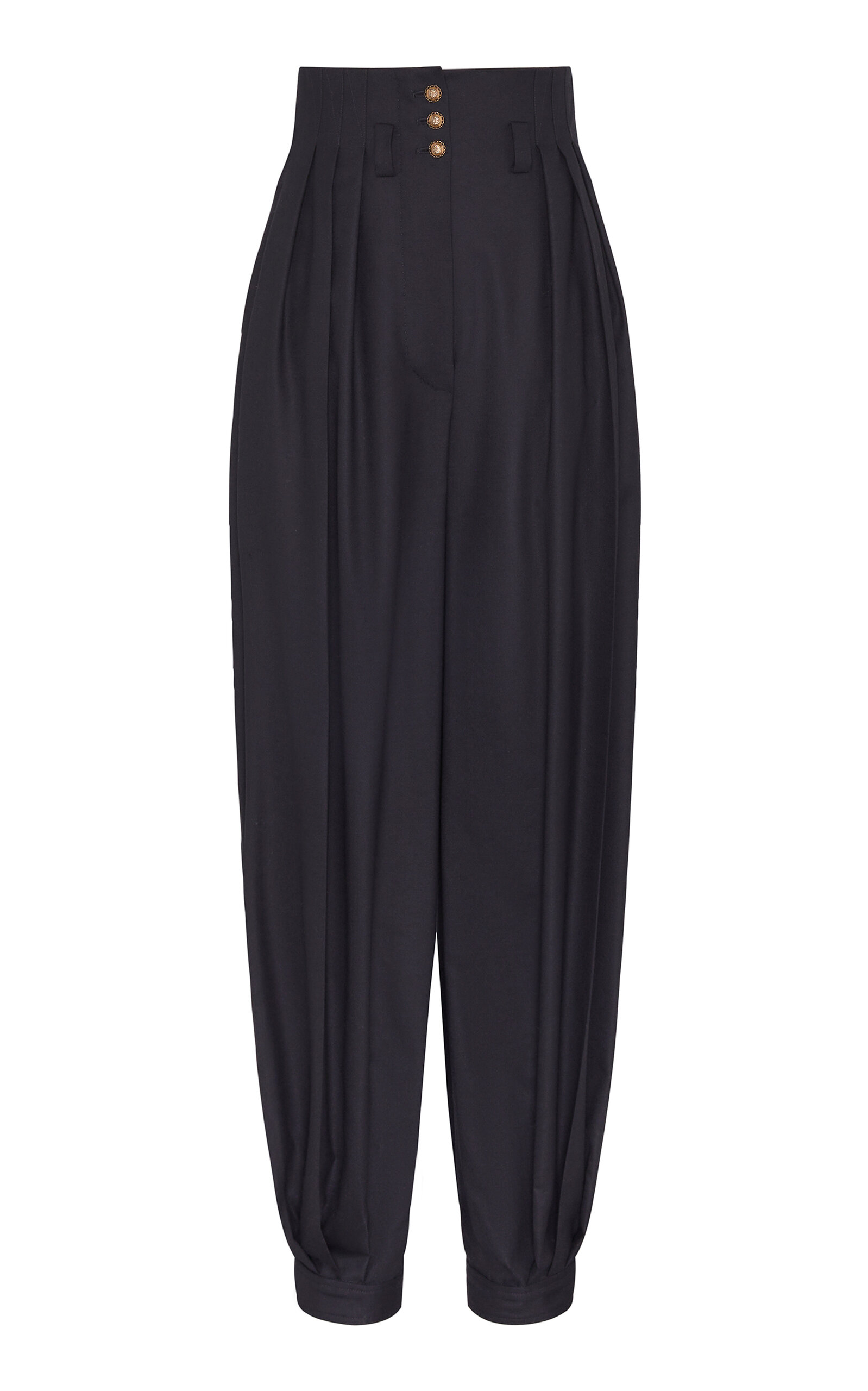 Zimmermann - Hypnotic Wool Harem Pants Black 4