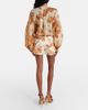 Zimmermann Zimmermann Indra beaded printed linen shorts - 5