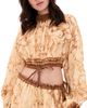 Zimmermann Zimmermann Indra Bodice Chocolate Tie Dye - 1