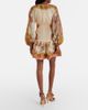 Zimmermann Zimmermann Indra cotton and silk-blend minidress - 5