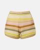 Zimmermann Zimmermann Indra crochet striped cotton shorts - 1