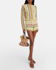 Zimmermann Zimmermann Indra crochet striped cotton shorts - 2