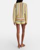 Zimmermann Zimmermann Indra crochet striped cotton shorts - 5