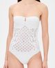 Zimmermann Zimmermann Indra Embroidery One Piece Ivory 0 - 5