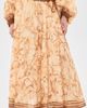 Zimmermann Zimmermann Indra Midi Skirt Chocolate Tie Dye - 2