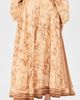 Zimmermann Zimmermann Indra Midi Skirt Chocolate Tie Dye - 3