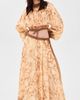 Zimmermann Zimmermann Indra Midi Skirt Chocolate Tie Dye - 5