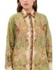 Zimmermann Zimmermann Indra Relaxed Shirt Khaki Scarf Floral - 1