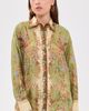 Zimmermann Zimmermann Indra Relaxed Shirt Khaki Scarf Floral - 2