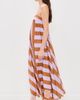 Zimmermann Zimmermann Indra Stripe Silk Maxi Dress Lilac Tan - 4