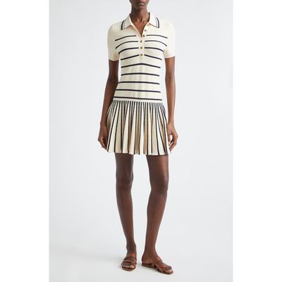 Zimmermann Zimmermann Kindred Spirit Luna Stripe Polo Minidress