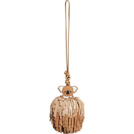 Zimmermann Zimmermann Koala Fringe Leather Bag Charm