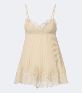 Zimmermann Zimmermann Lace-trimmed chiffon camisole