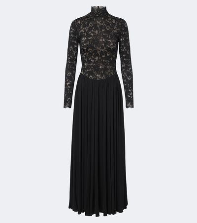 Zimmermann Zimmermann Lace and jersey maxi dress