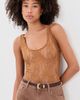Zimmermann Zimmermann Lace Scoop Bodysuit Camel - 2