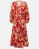 Zimmermann Zimmermann Lexi floral linen wrap dress - 1