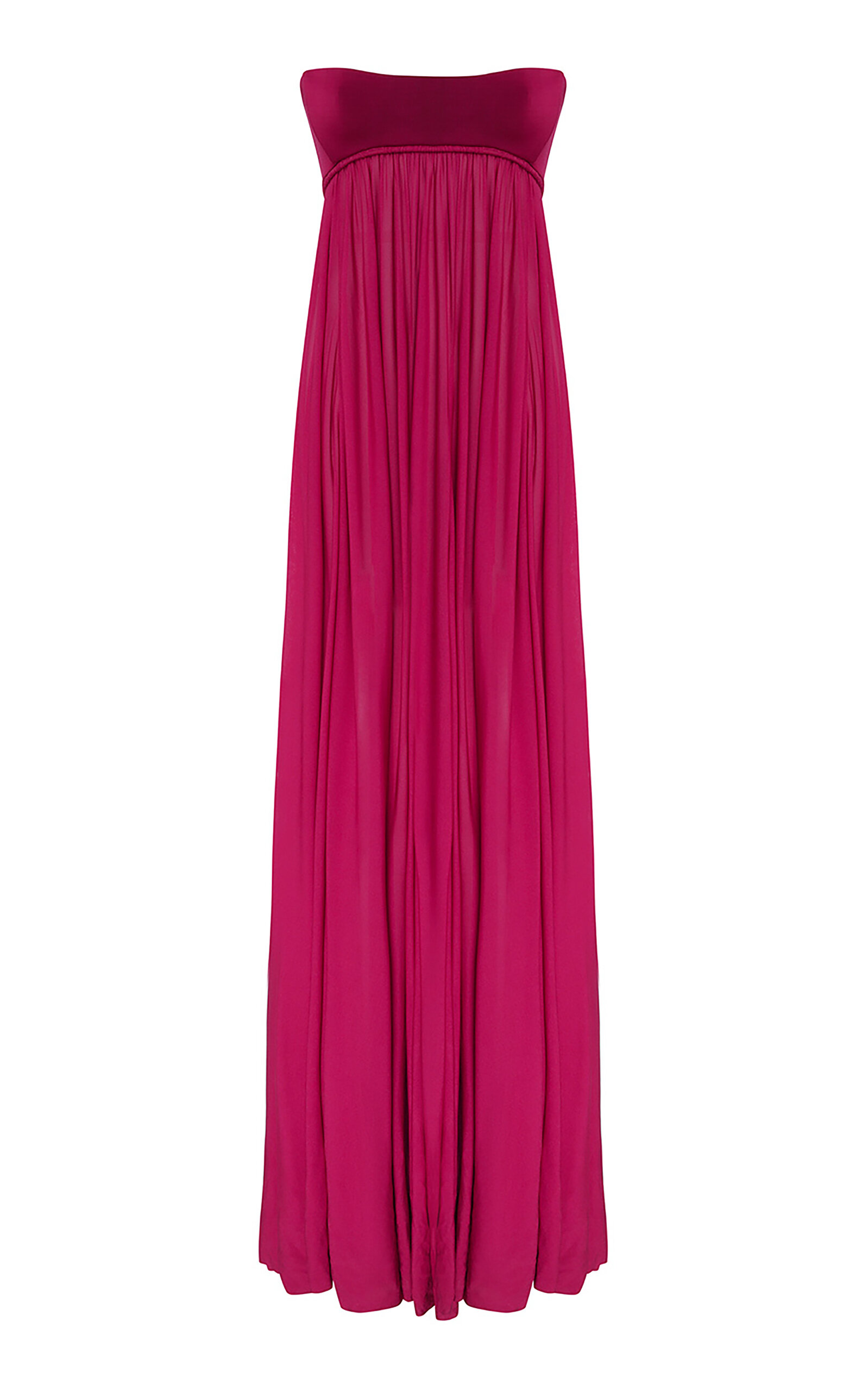 pink bandeau embroidered lace bodycon dress Ring Detail Cut Out Maxi In | EGO US inspired bodice with wired cups for extra support Zimmermann - Luna Bandeau Gown