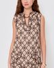 Zimmermann Zimmermann Luna Guipure Shift Dress Chocolate Cream - 2