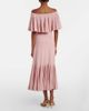 Zimmermann Zimmermann Luna knitted pleated midi skirt - 3