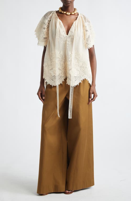 Zimmermann Zimmermann Luna Lace Flutter Top