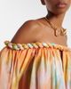 Zimmermann Zimmermann Luna off-shoulder printed silk chiffon gown - 3