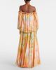 Zimmermann Zimmermann Luna off-shoulder printed silk chiffon gown - 6