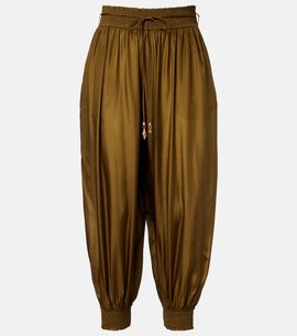 Zimmermann Zimmermann Mahon cropped silk balloon pants