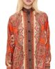 Zimmermann Zimmermann Mahon Dolman Shirt Tangerine Paisley - 1