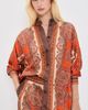 Zimmermann Zimmermann Mahon Dolman Shirt Tangerine Paisley - 2