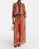 Zimmermann Zimmermann Mahon paisley silk palazzo pants - 2