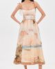 Zimmermann Zimmermann Mahon Picnic Dress Island Map Blue - 2