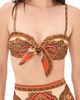 Zimmermann Zimmermann Mahon Scarf Tie Bikini Top Tangerine Paisley - 1