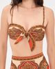 Zimmermann Zimmermann Mahon Scarf Tie Bikini Top Tangerine Paisley - 2