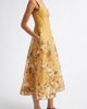 Zimmermann Zimmermann Momentum Floral Corded Linen & Silk Organza Midi Dress - 3