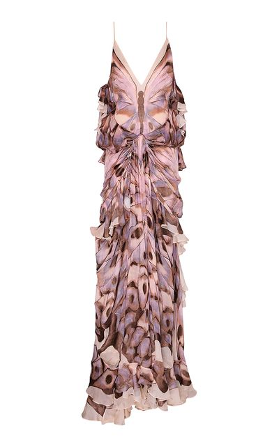 Zimmermann Zimmermann Motion Burnout Silk Maxi Dress