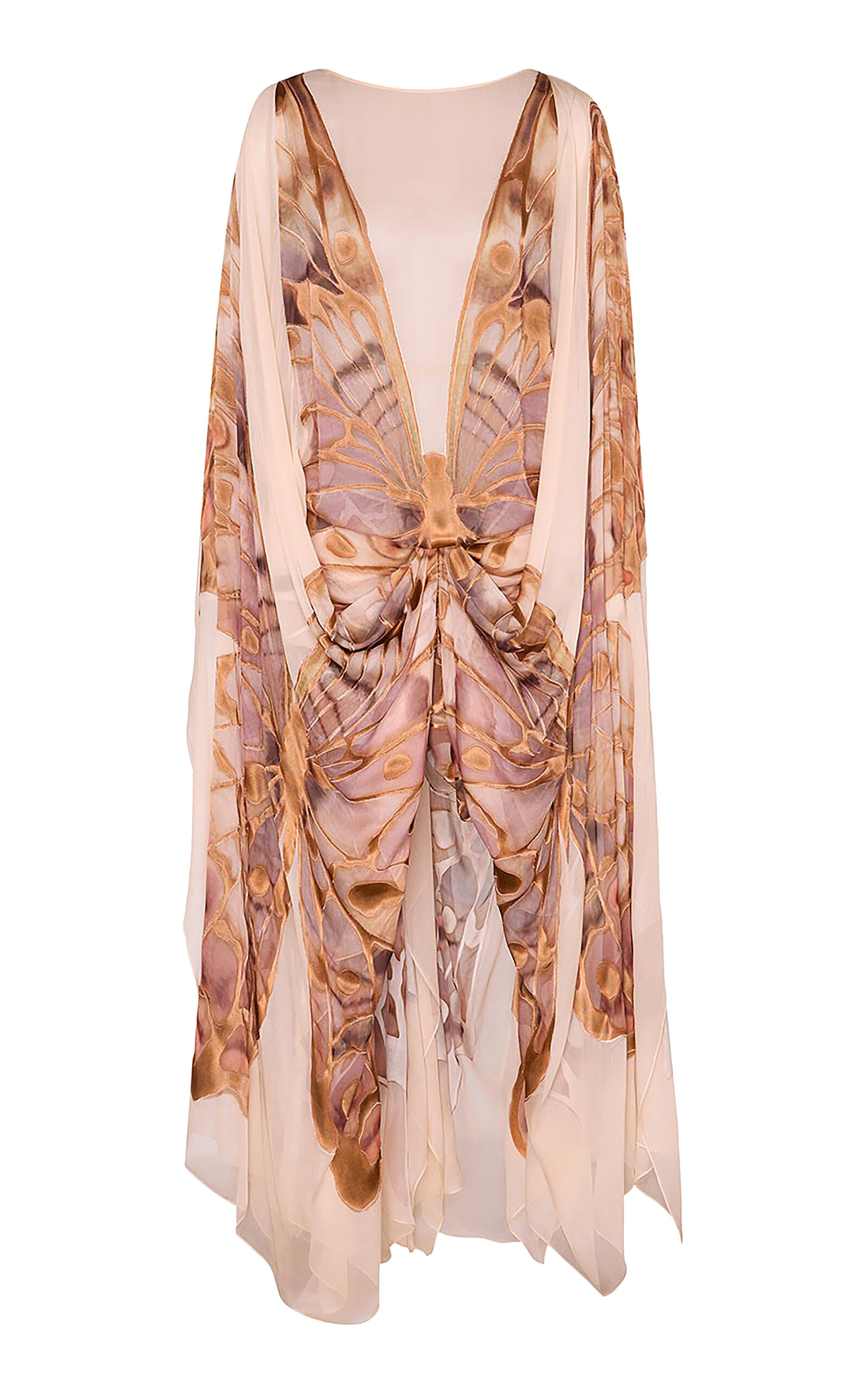 Zimmermann Zimmermann Motion Burnout SilkBlend Mini Dress