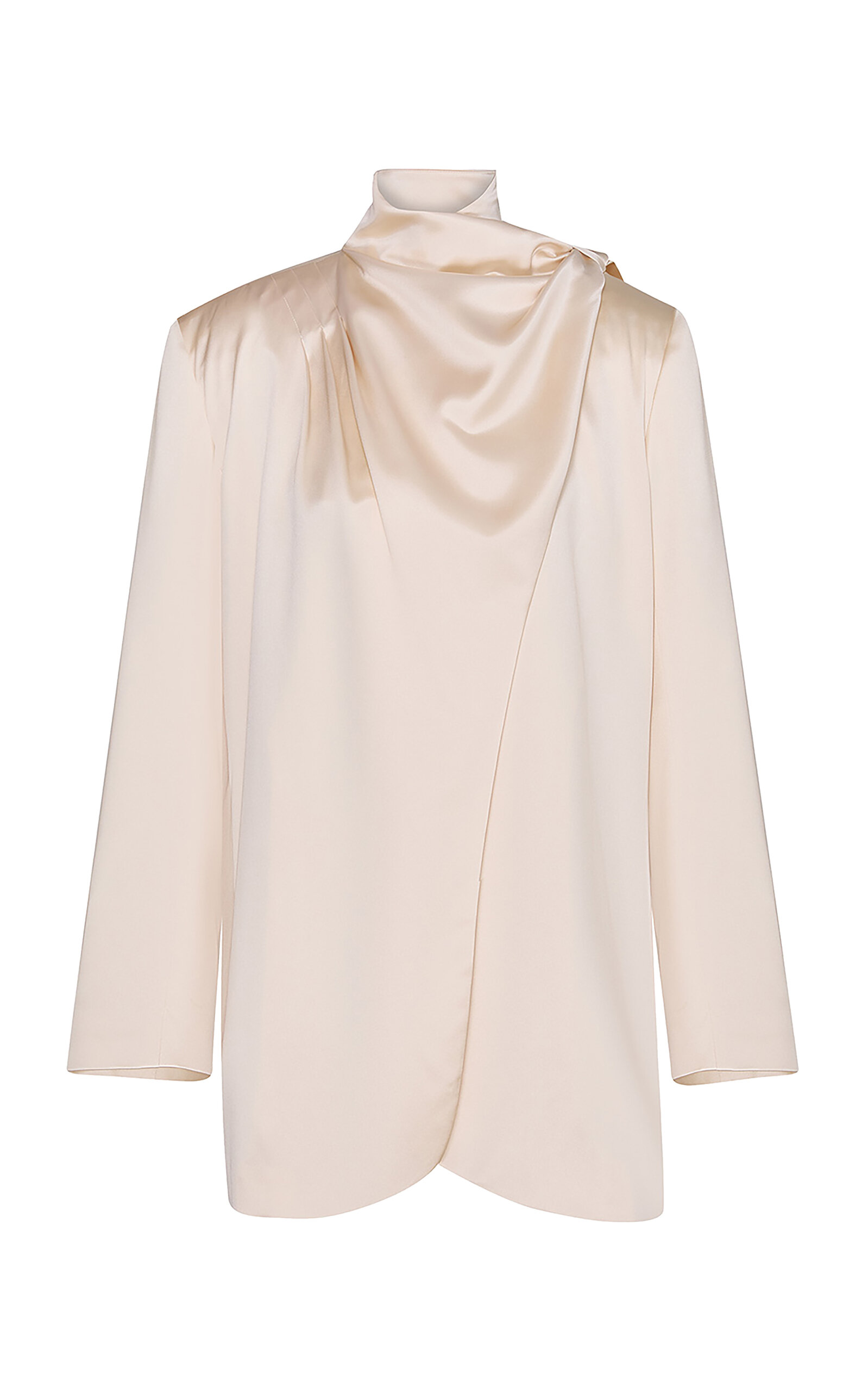 Zimmermann Zimmermann Motion Satin Draped Jacket