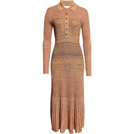 Zimmermann Zimmermann Mouliné Rib Polo Sweater Dress