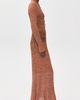 Zimmermann Zimmermann Mouline Rib Polo Midi Dress Chocolate Multi - 4