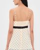 Zimmermann Zimmermann Pleated Frill Camisole Cream Dot - 3