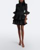 Zimmermann Zimmermann Pleated tie-neck minidress - 2