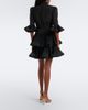 Zimmermann Zimmermann Pleated tie-neck minidress - 5