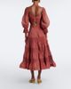 Zimmermann Zimmermann Pleated tiered midi skirt - 5