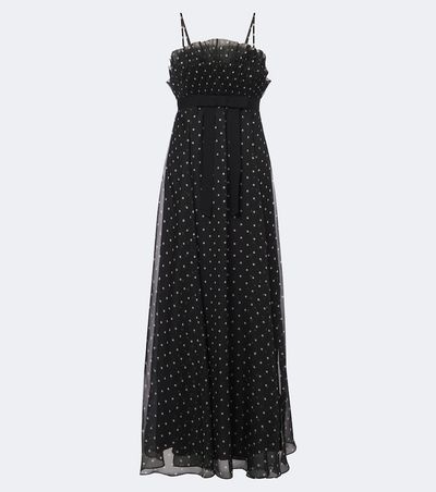 Zimmermann Zimmermann Polka-dot ruffled maxi dress