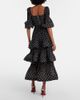 Zimmermann Zimmermann Polka-dot tiered midi skirt - 3