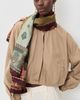 Zimmermann Zimmermann Printed Silk Square Maxi Scarf Prism Stripe One - 4