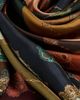 Zimmermann Zimmermann Printed Silk Square Maxi Scarf Prism Stripe One - 6